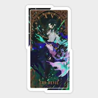 Genshin Impact - Xiao - Portrait Name Card Sticker